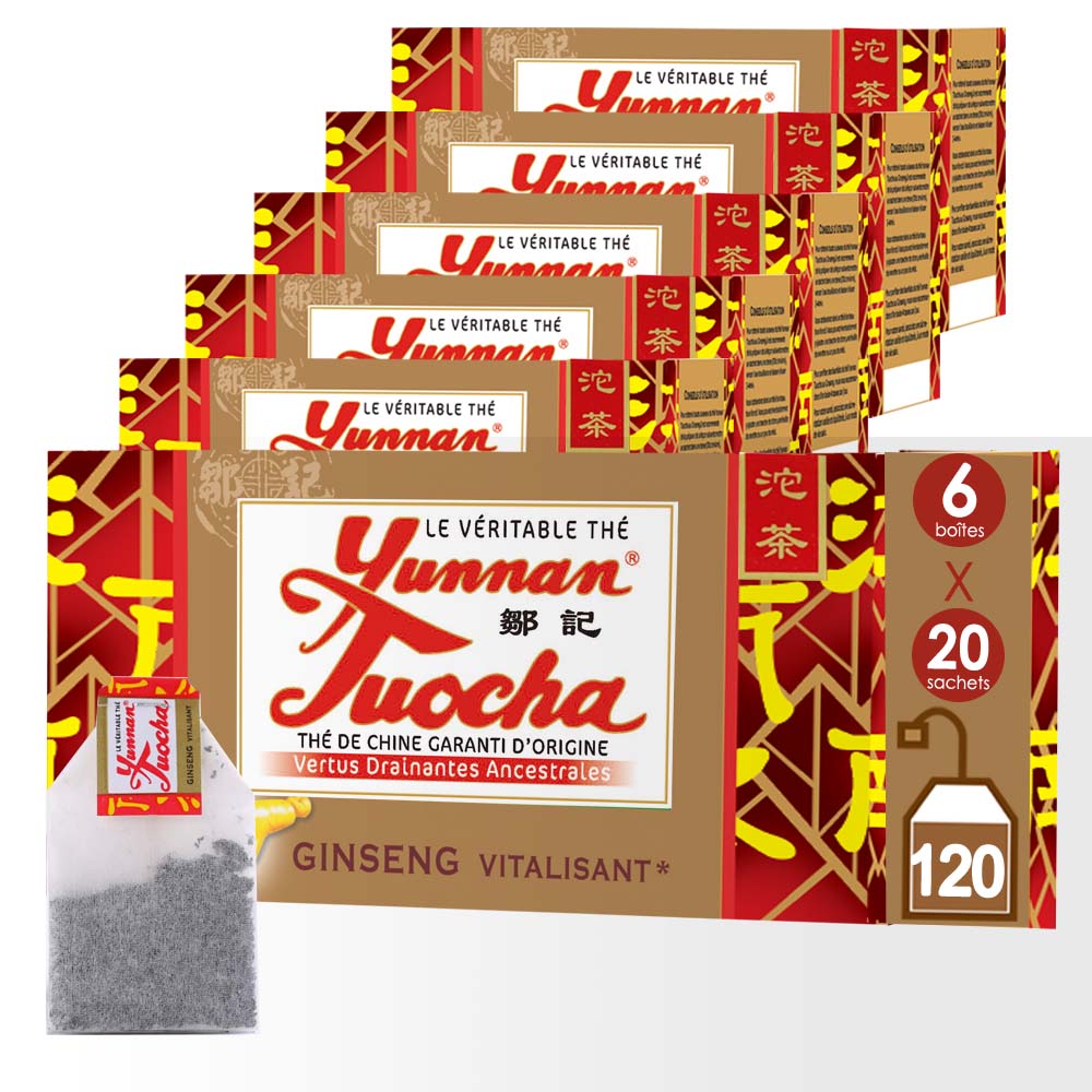 Sachets De Thé Ginseng Tuocha | Yunnan Tuocha / Zouji