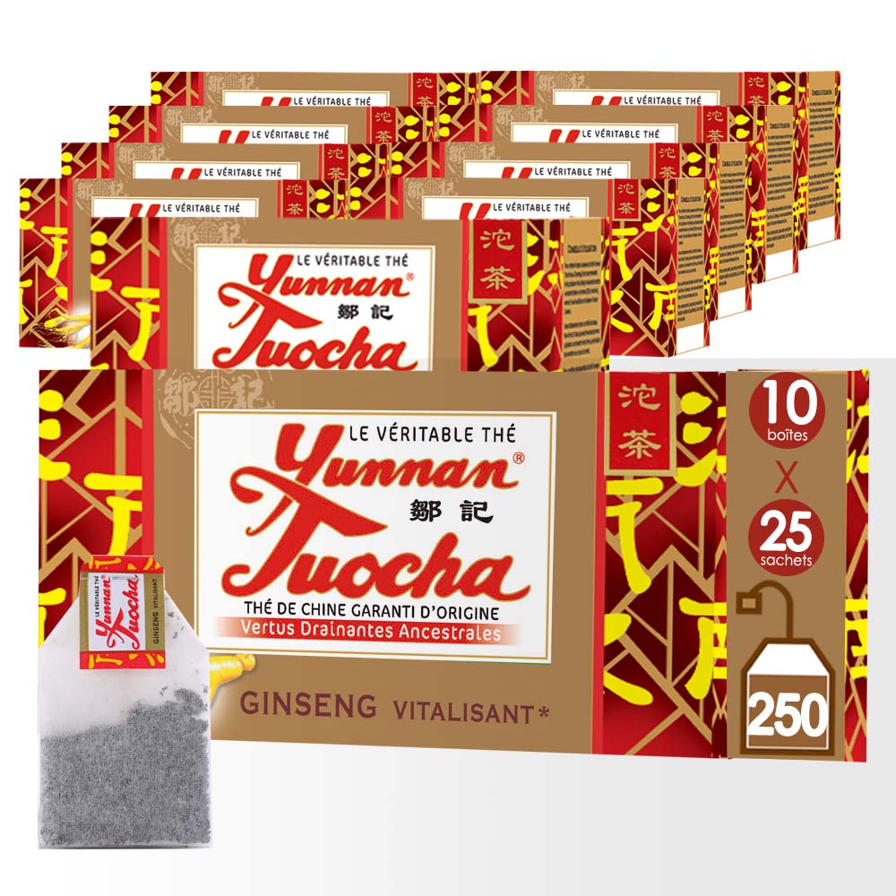 Sachets De Thé Ginseng Tuocha | Yunnan Tuocha / Zouji