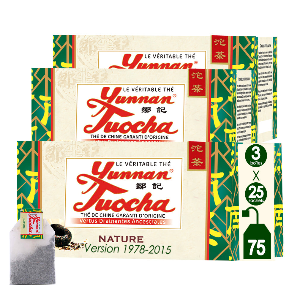 Nature 7633 Sachets De Thé Tuocha | Yunnan Tuocha / Zouji-Version 1978-2015