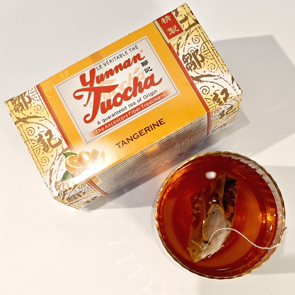 Sachets de Thé Vert Kumquat | Yunnan Tuocha / Zouji