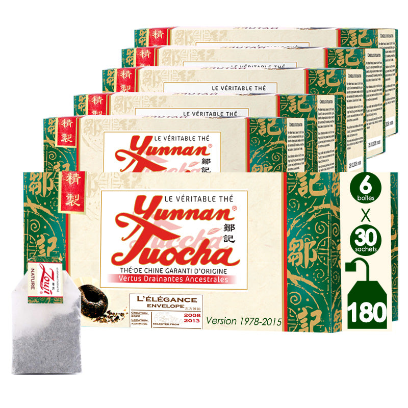Nature 7633 Sachets De Thé Tuocha | Yunnan Tuocha / Zouji-Version 1978-2015
