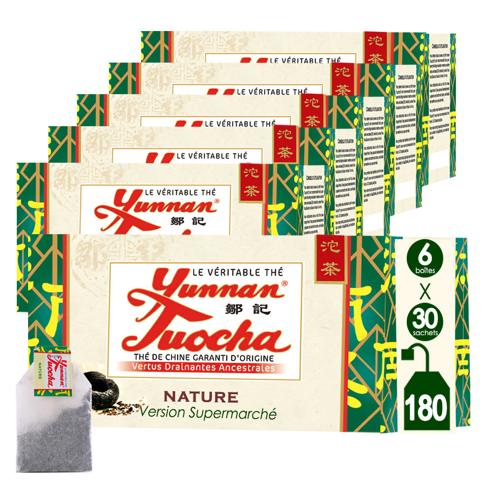 Nature 7633 Sachets De Thé Tuocha | Yunnan Tuocha / Zouji-Version Supermarché