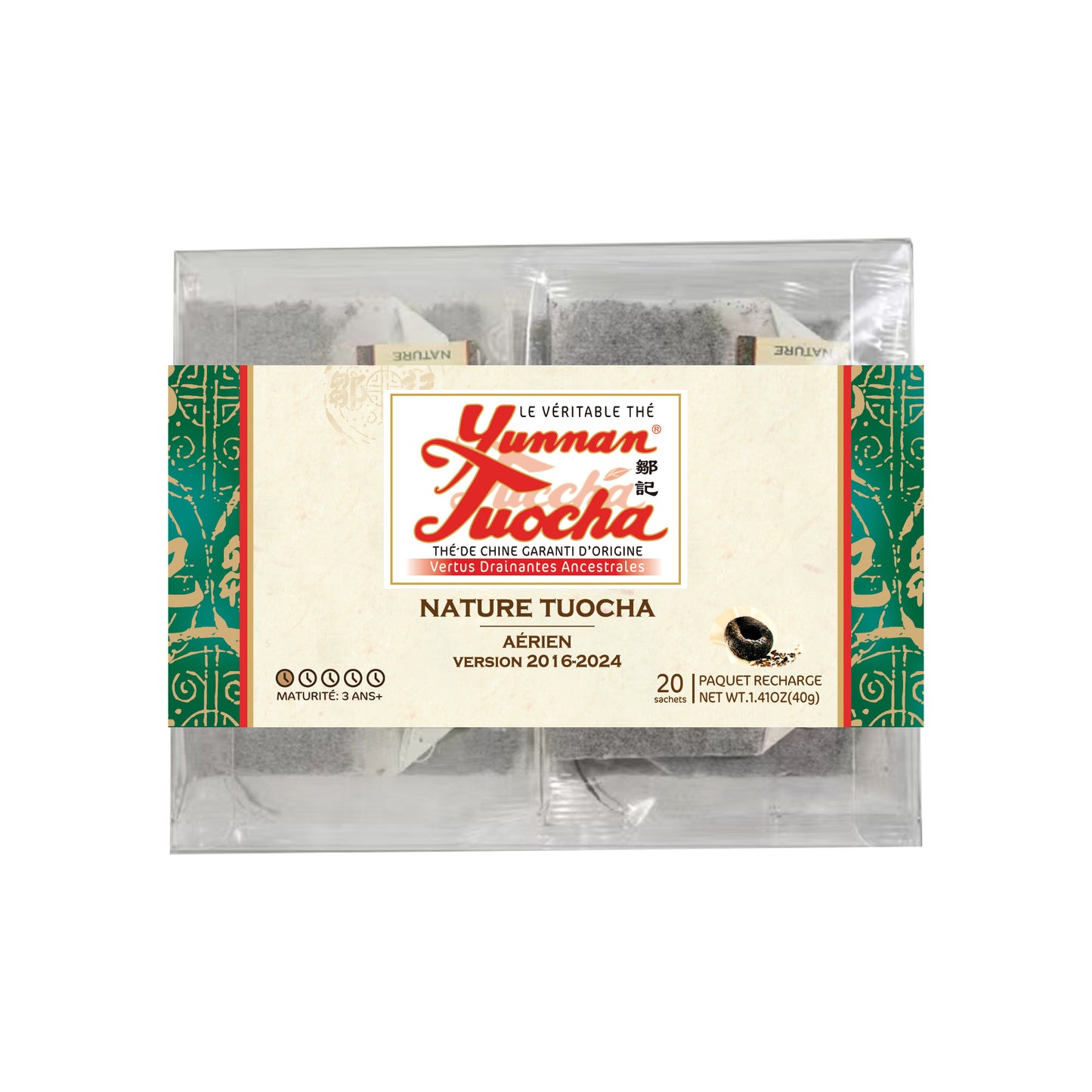 Nature 7633 Sachets De Thé Tuocha | Yunnan Tuocha / Zouji-Version 1978-2015