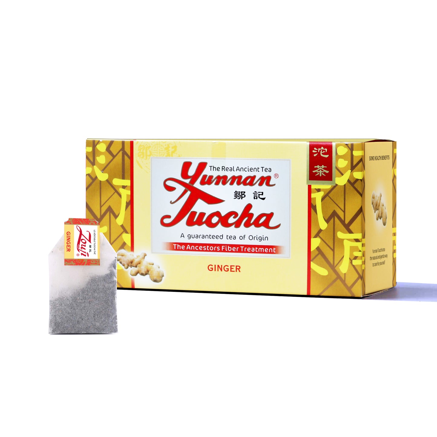 Sachets De Thé Tuocha Au Gingembre | Yunnan Tuocha / Zouji