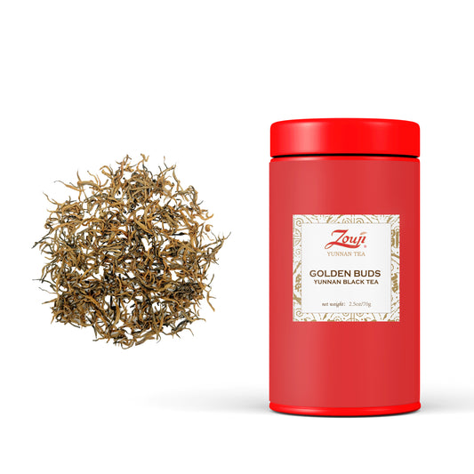 Golden Buds Yunnan Black Tea | Yunnan Tuocha / Zouji