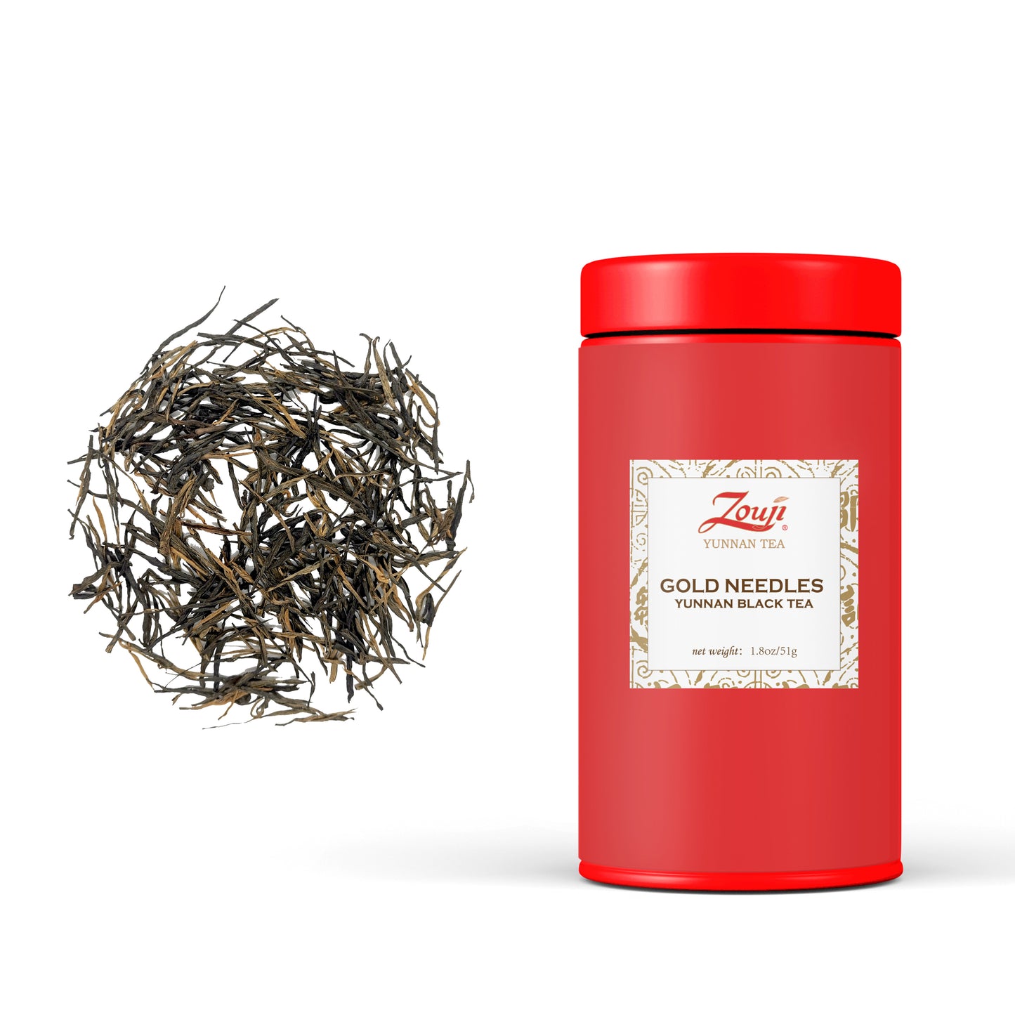 Golden Needle Yunnan Black Tea | Yunnan Tuocha / Zouji