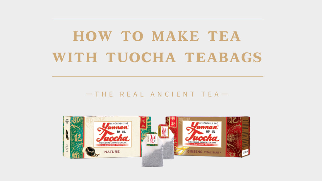 Comment faire du thé avec le sachet de thé Yunnan Tuocha?