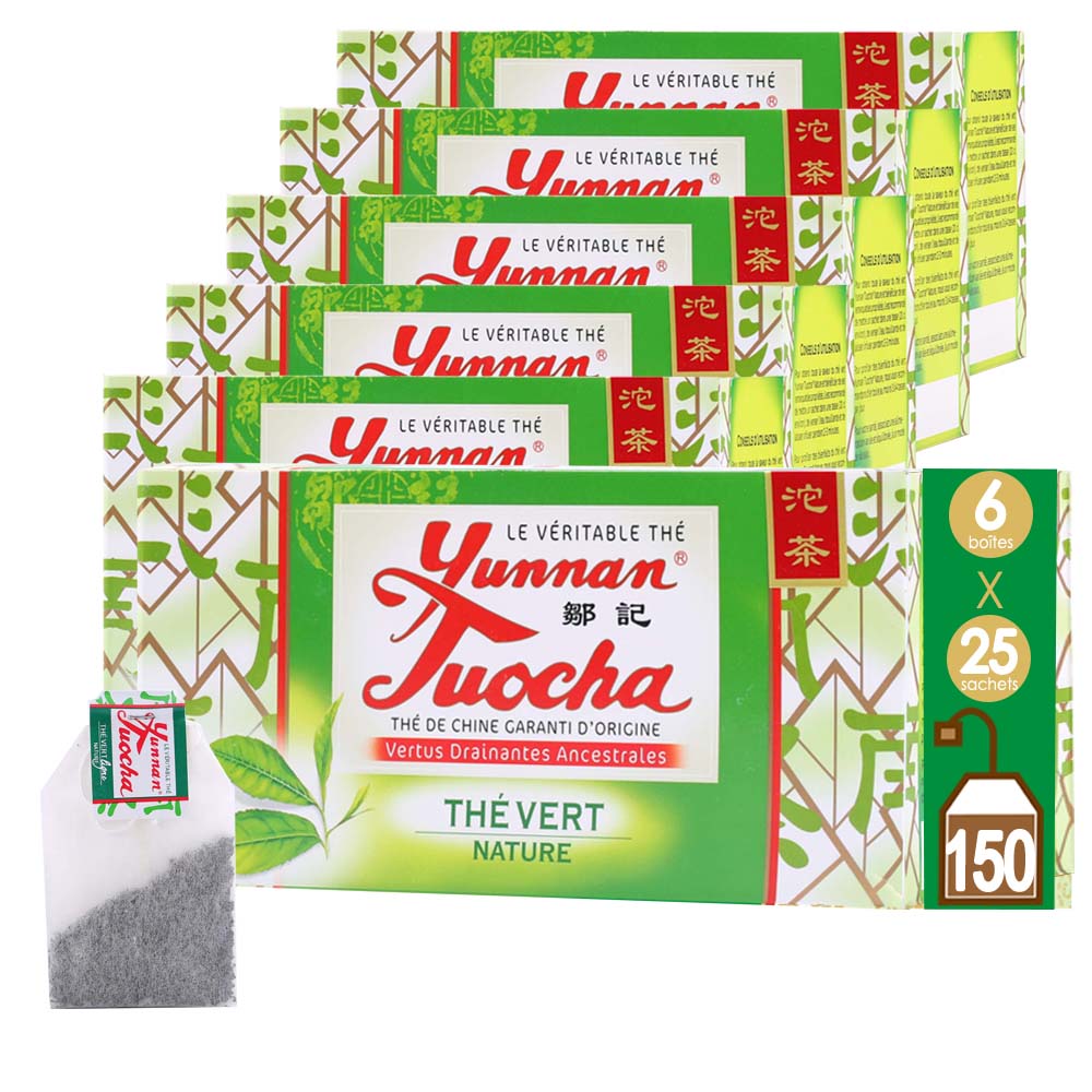 Sachets de Thé Vert Naturel | Yunnan Tuocha / Zouji