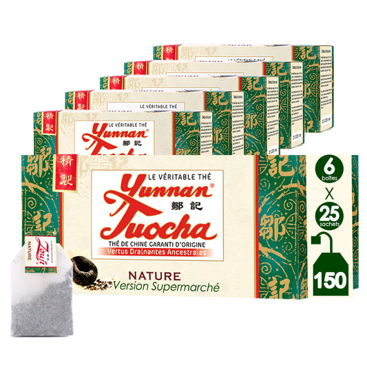 Nature 7633 Sachets De Thé Tuocha | Yunnan Tuocha / Zouji-Version Supermarché