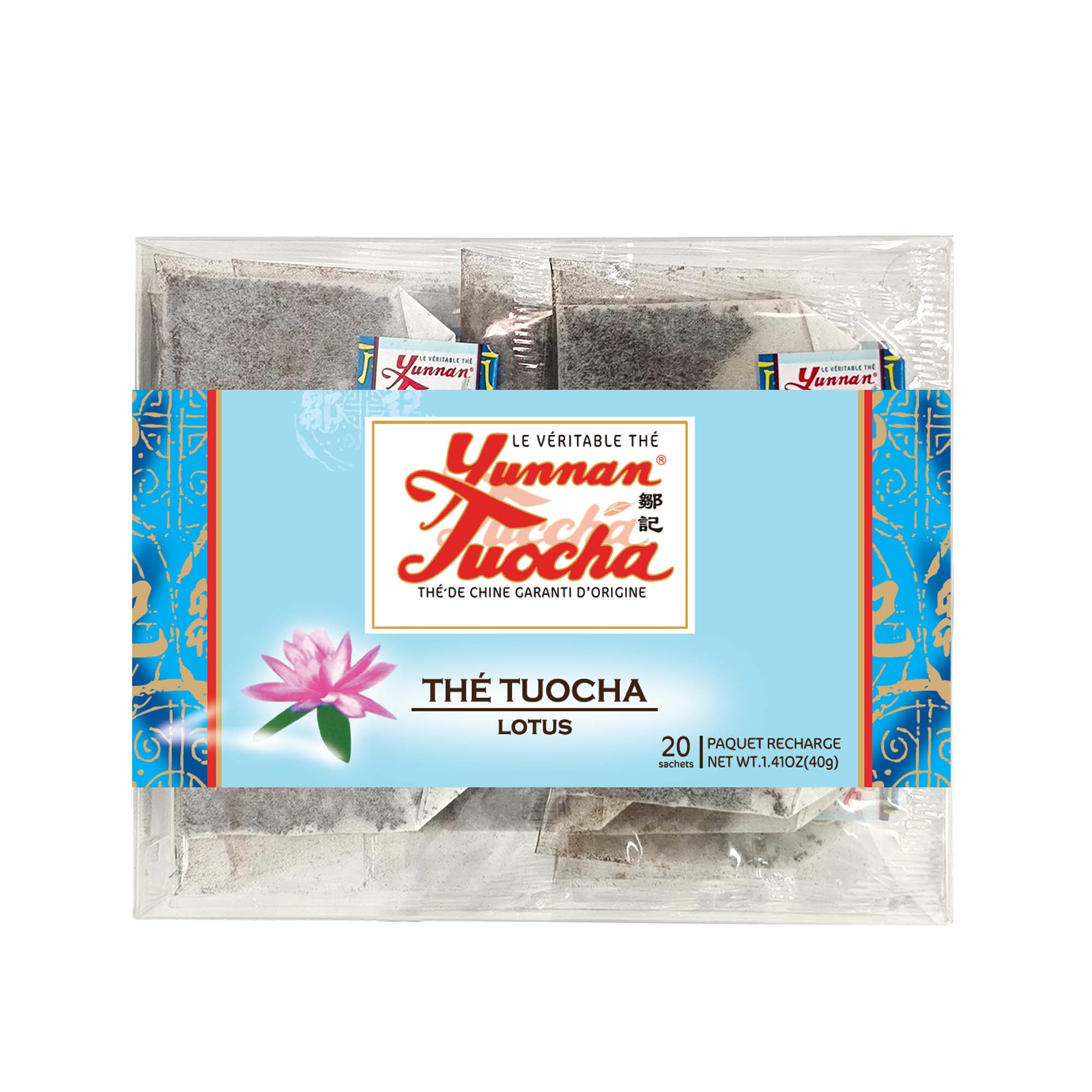 Sachets de Thé Lotus Tuocha | Yunnan Tuocha / Zouji